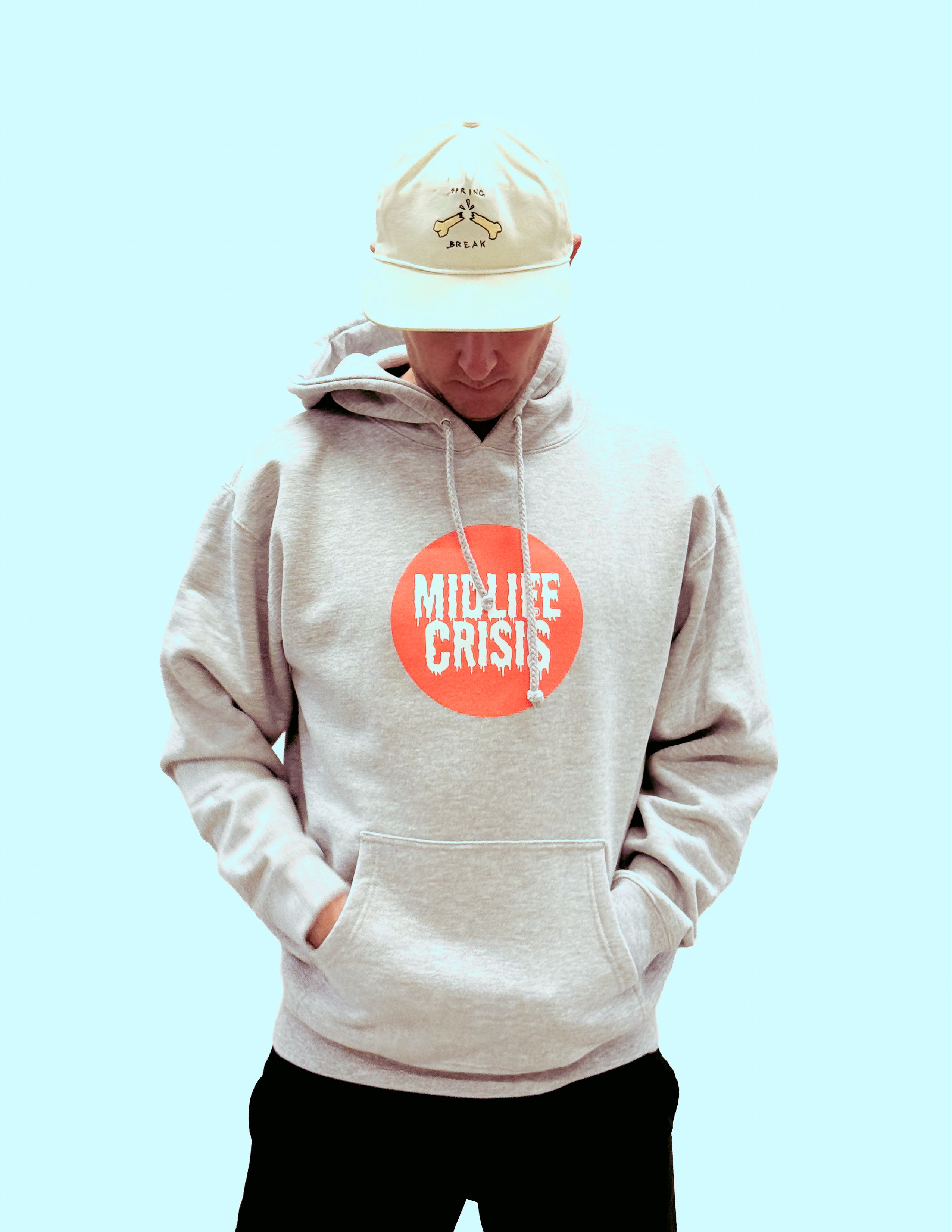Drip Hoodie - Light Heather