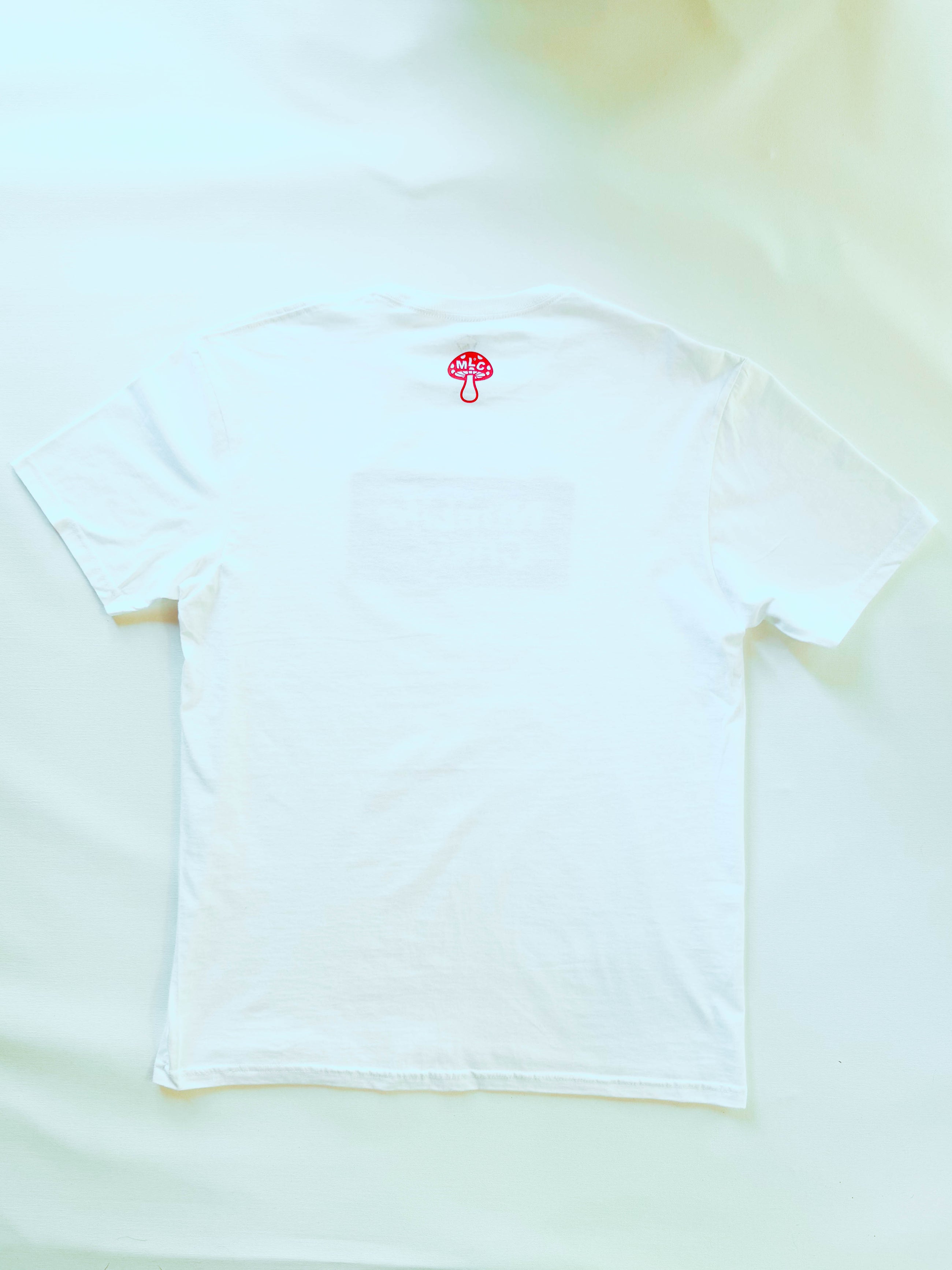 Block Tee - White