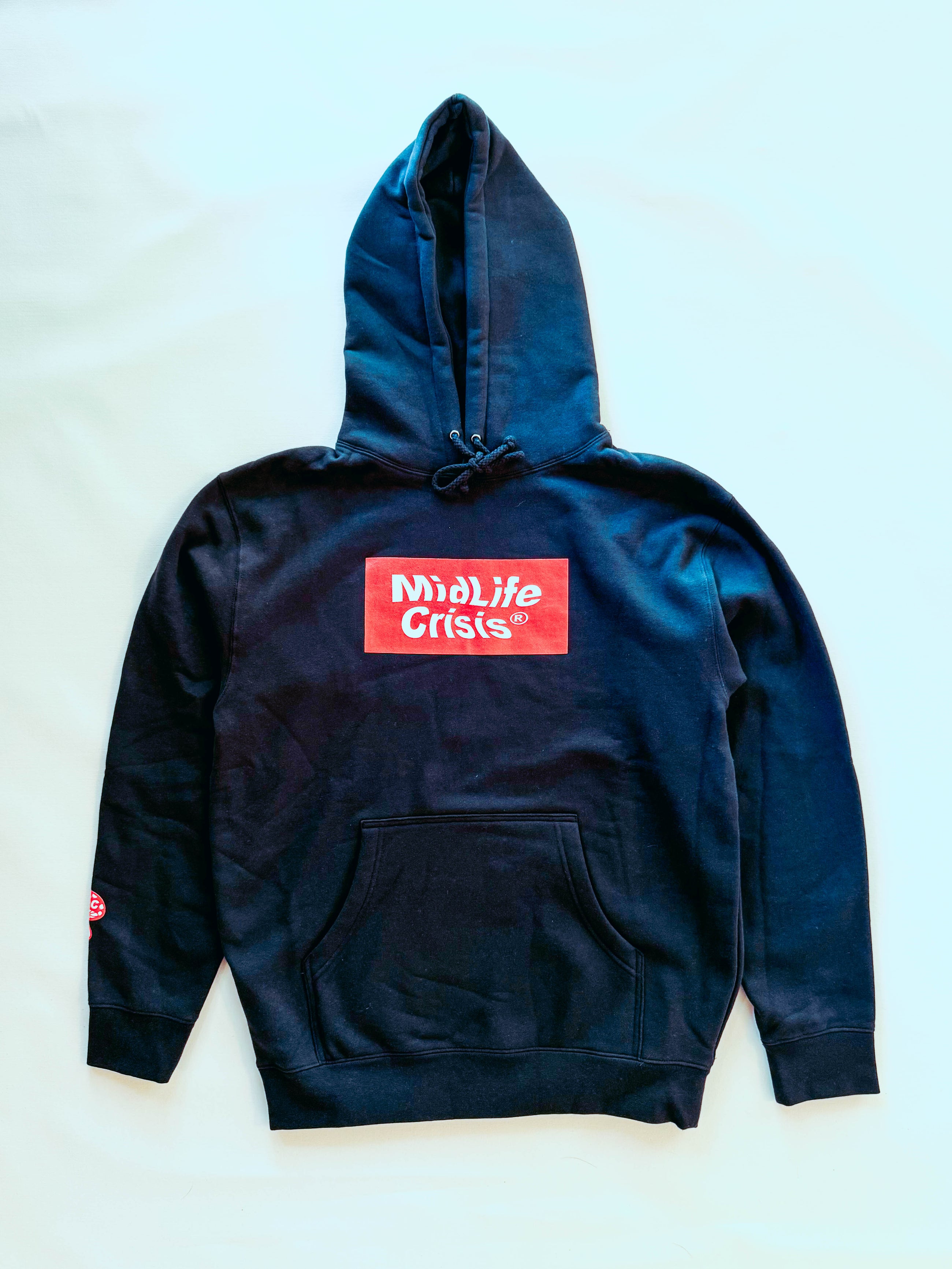 Block Hoodie - Navy