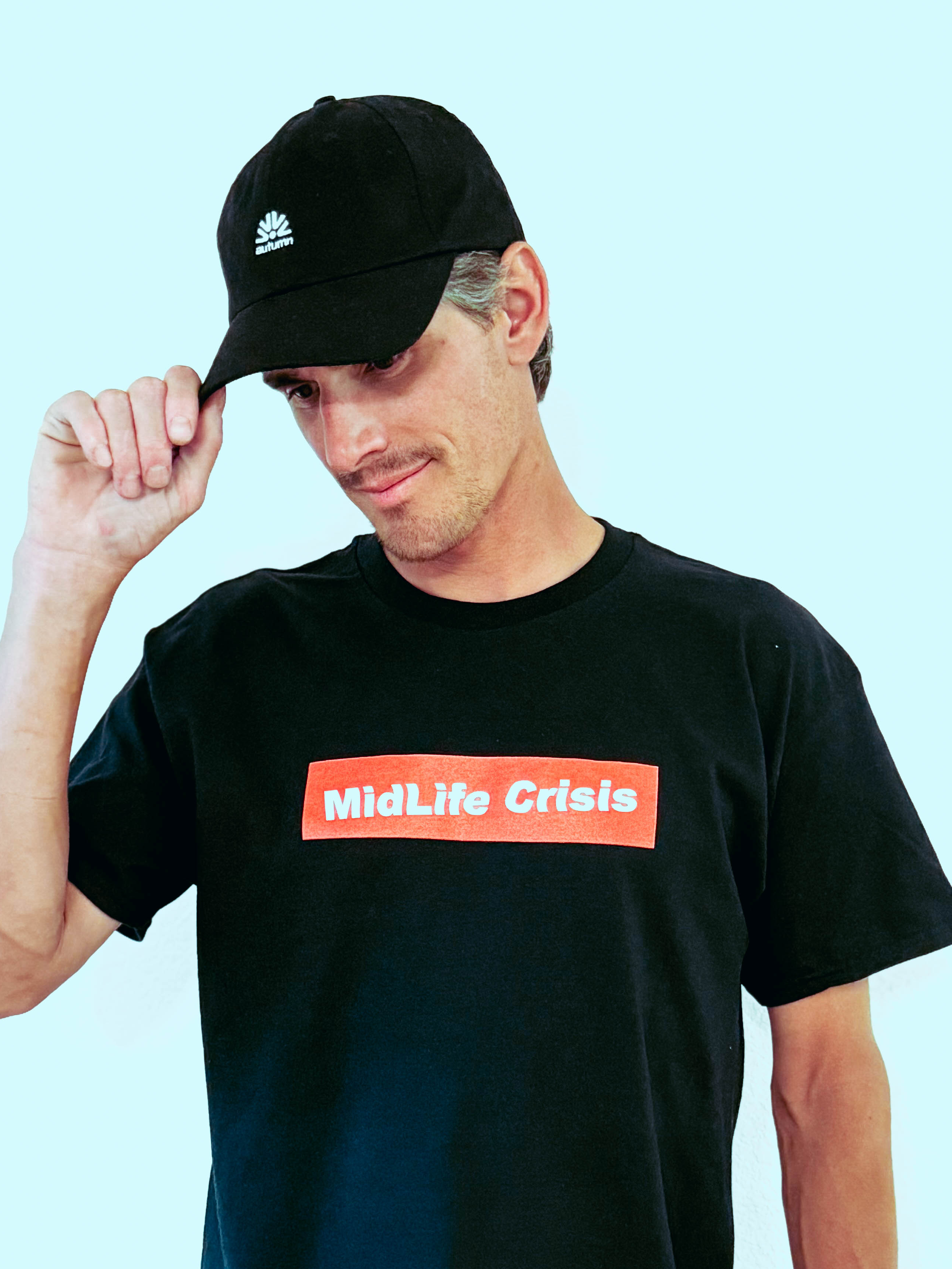 Crooked Block Tee - Black