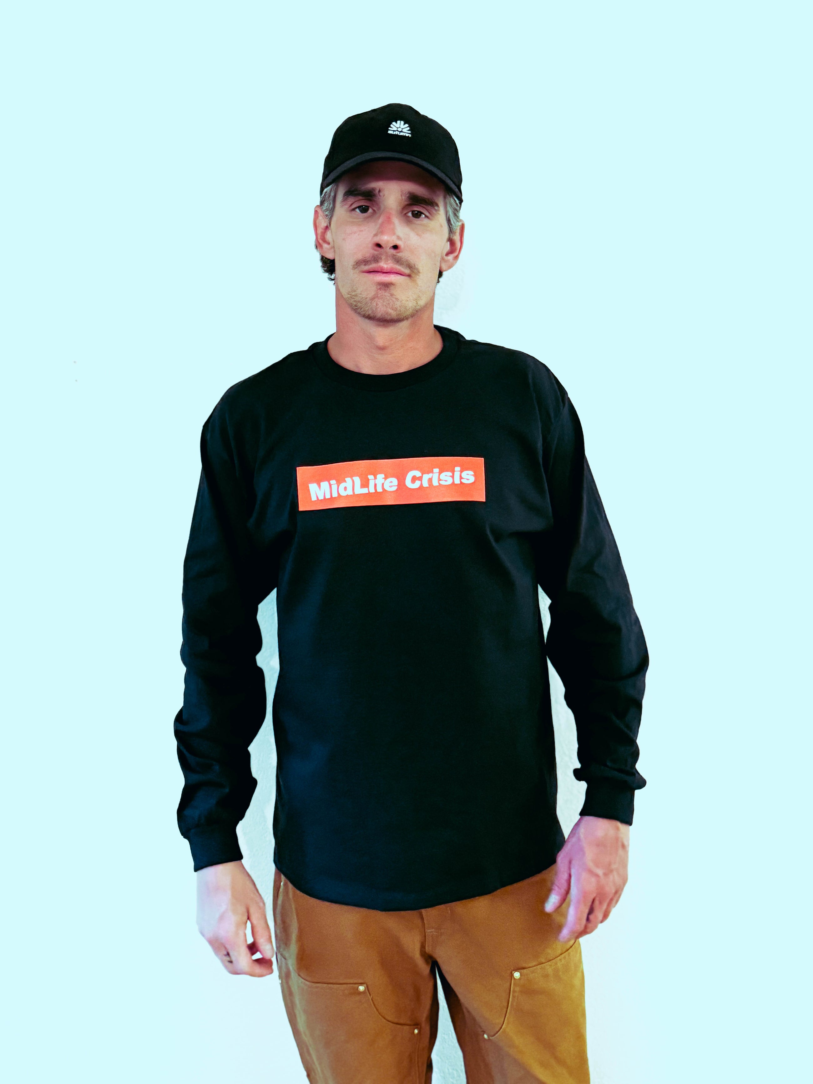 Crooked Block Long Sleeve - Black