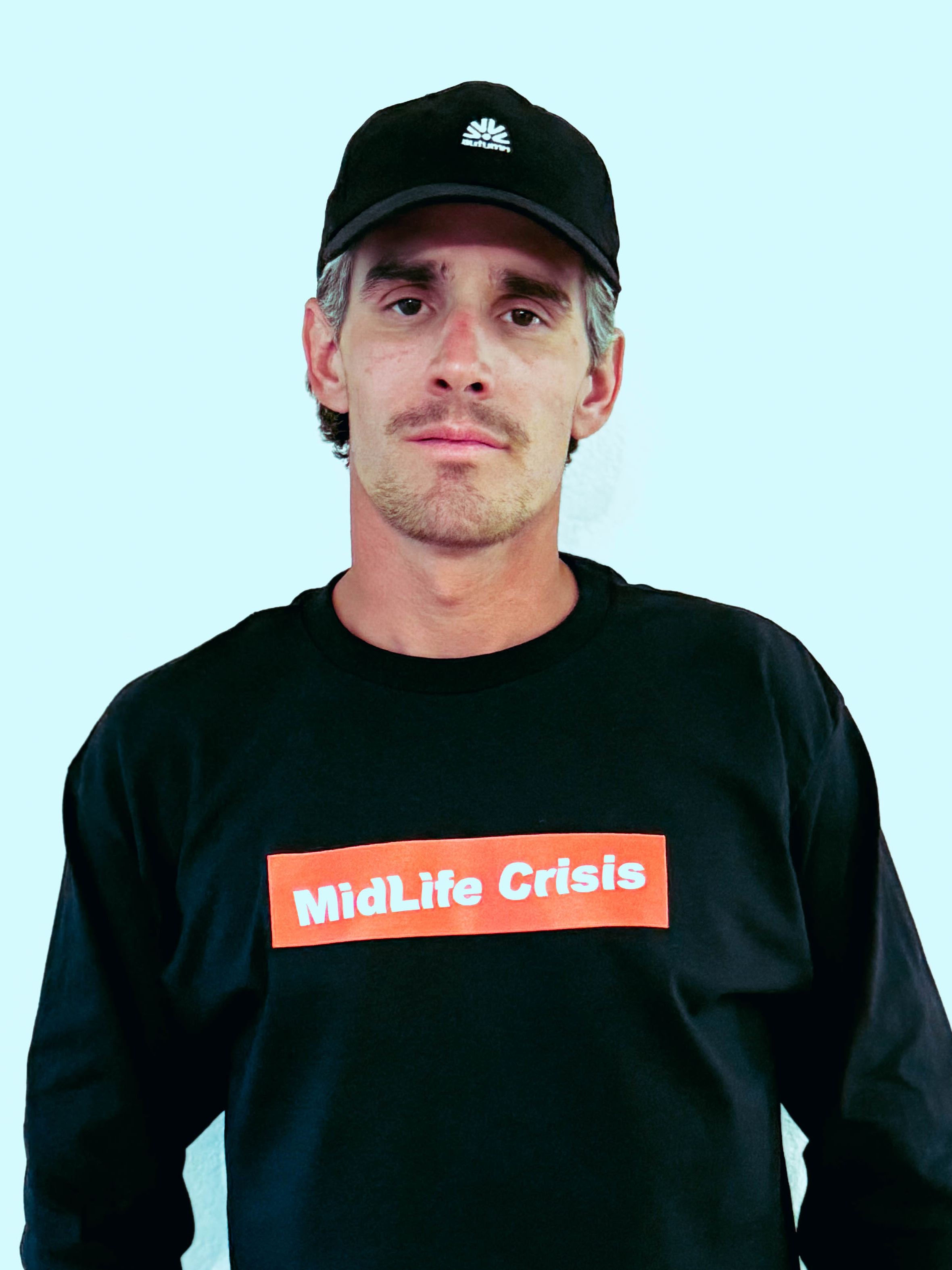 Crooked Block Long Sleeve - Black