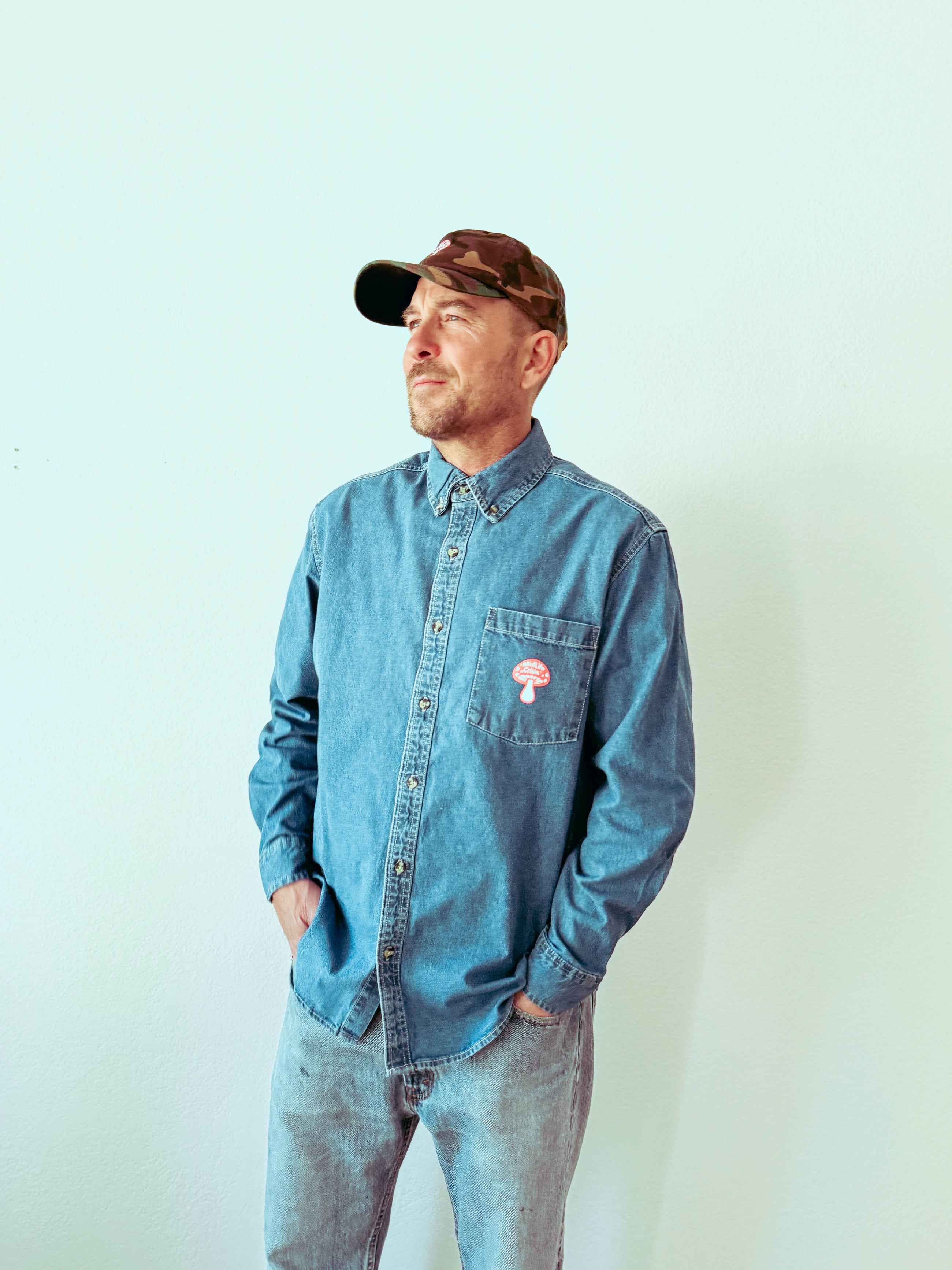 Shroomin' Shirt - Denim