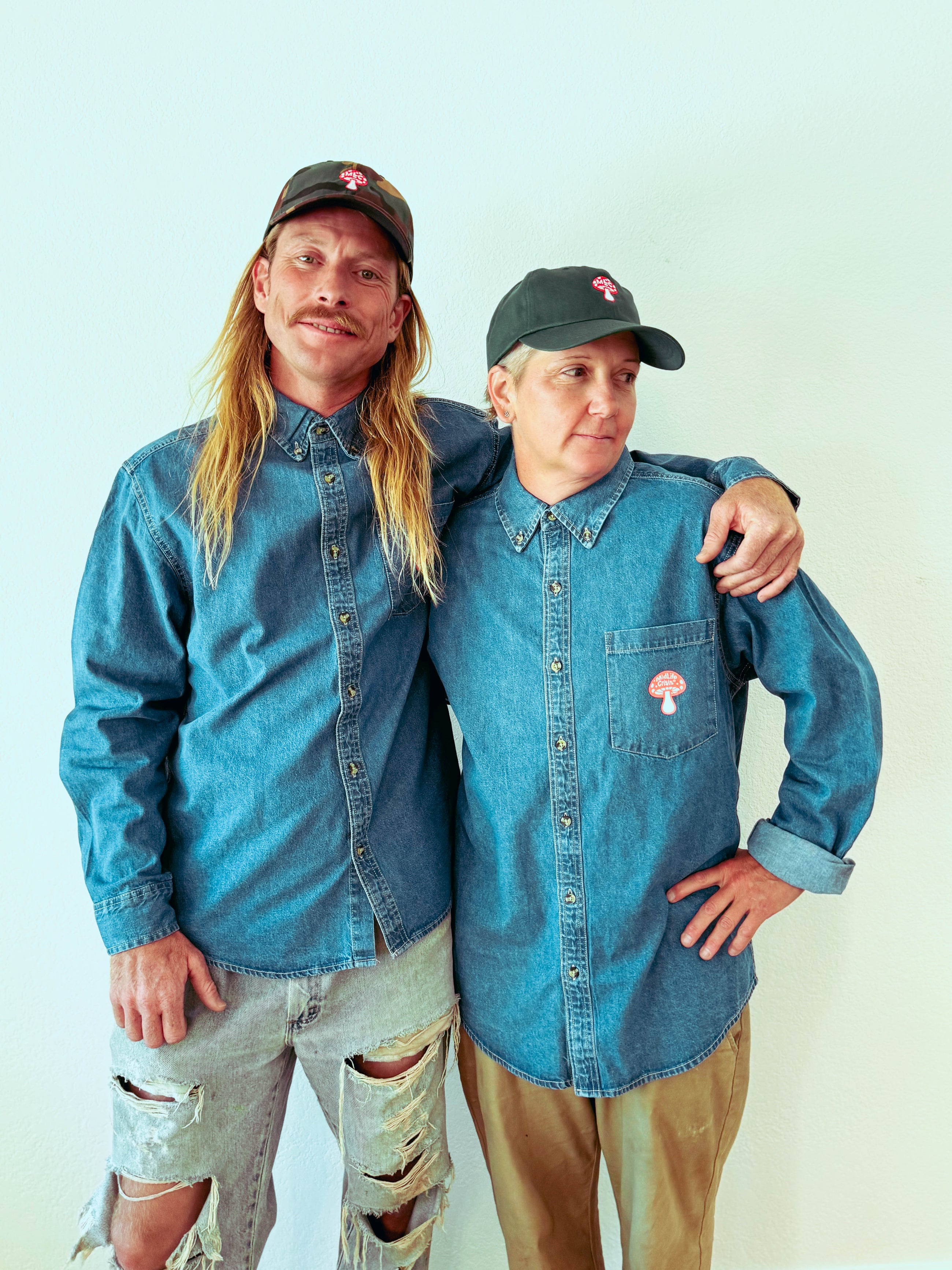 Shroomin' Shirt - Denim