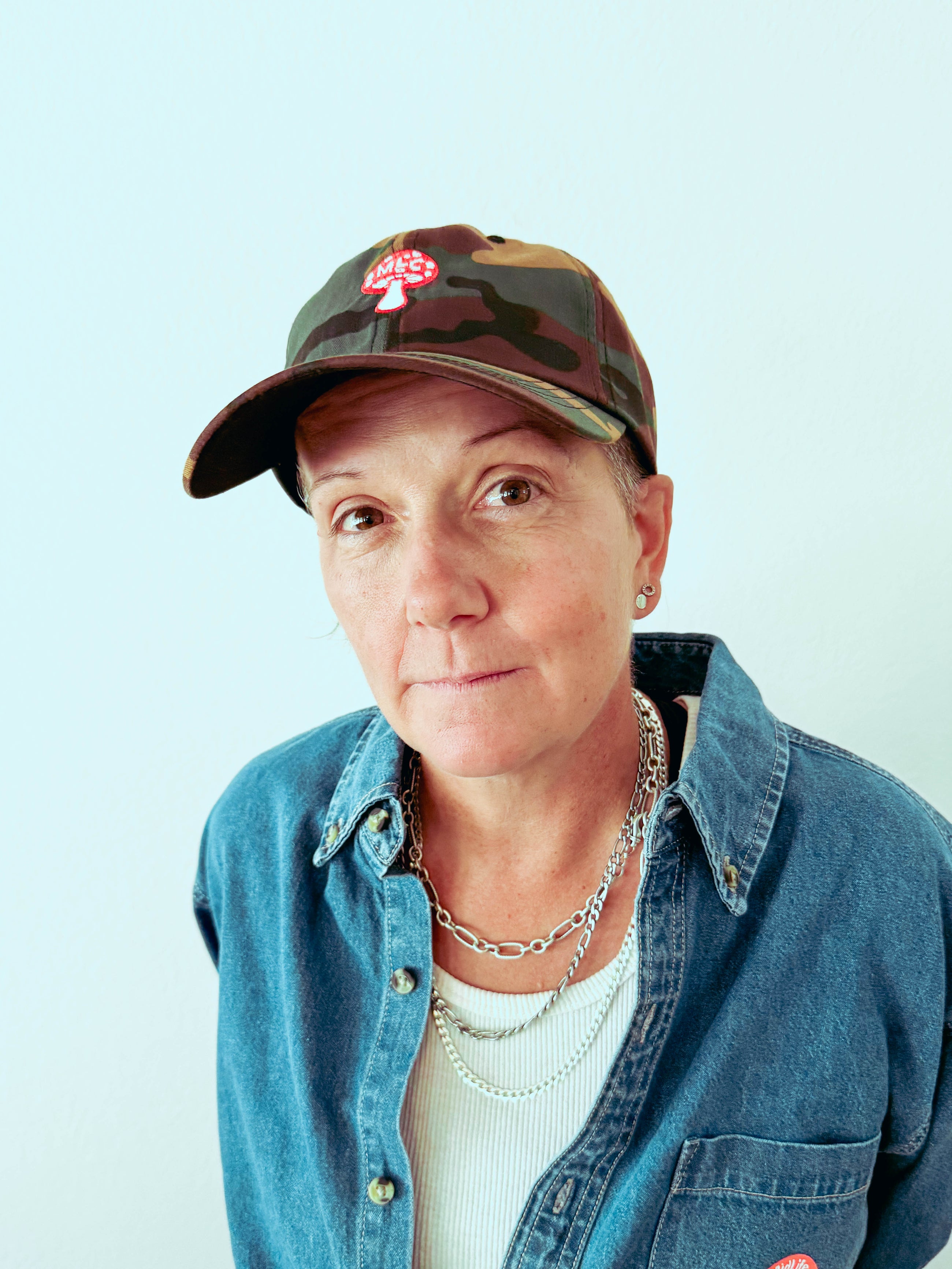 Shroomin' Dad Cap - Camo