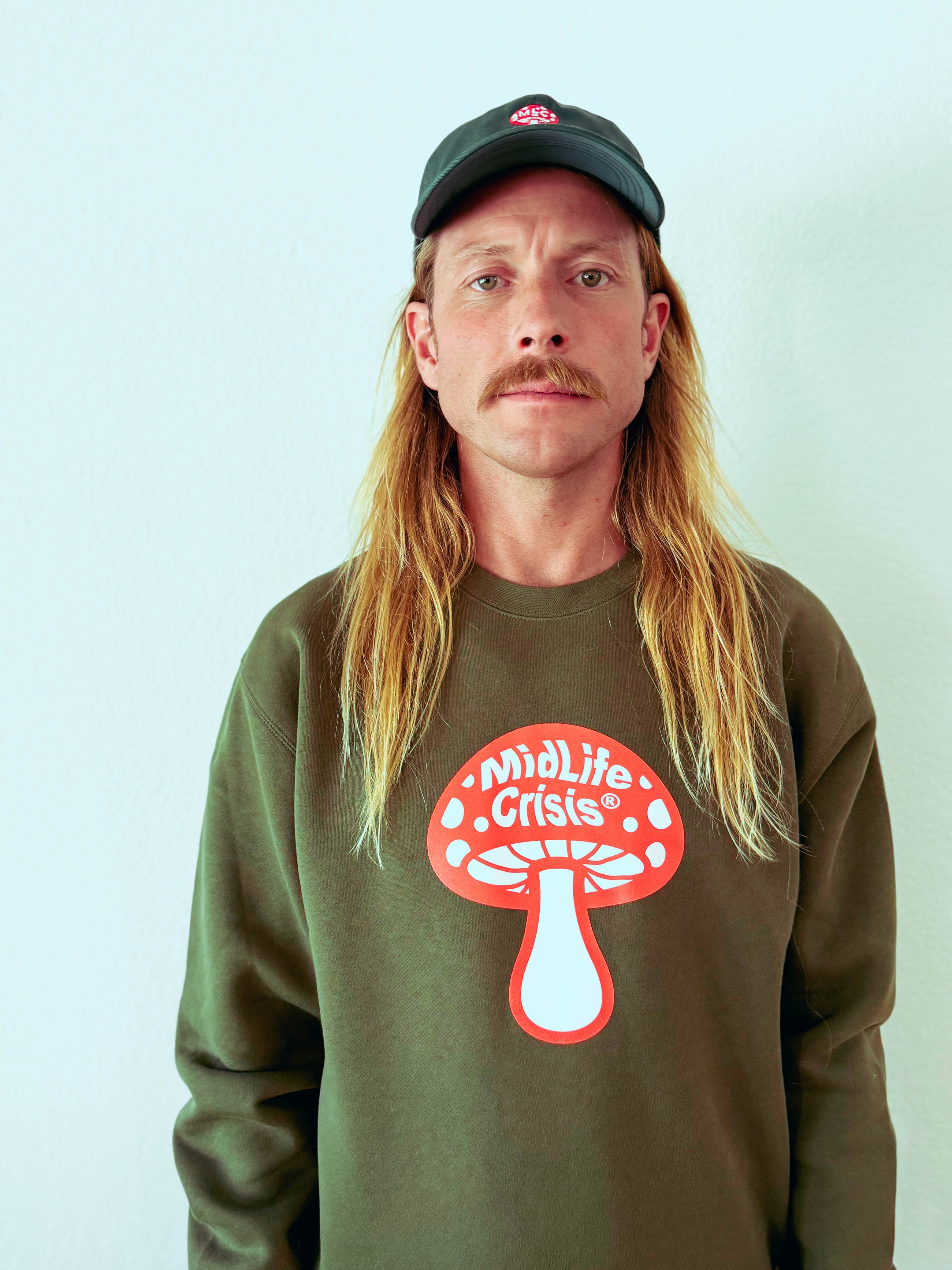 BIG Shroomin' Crew - Olive