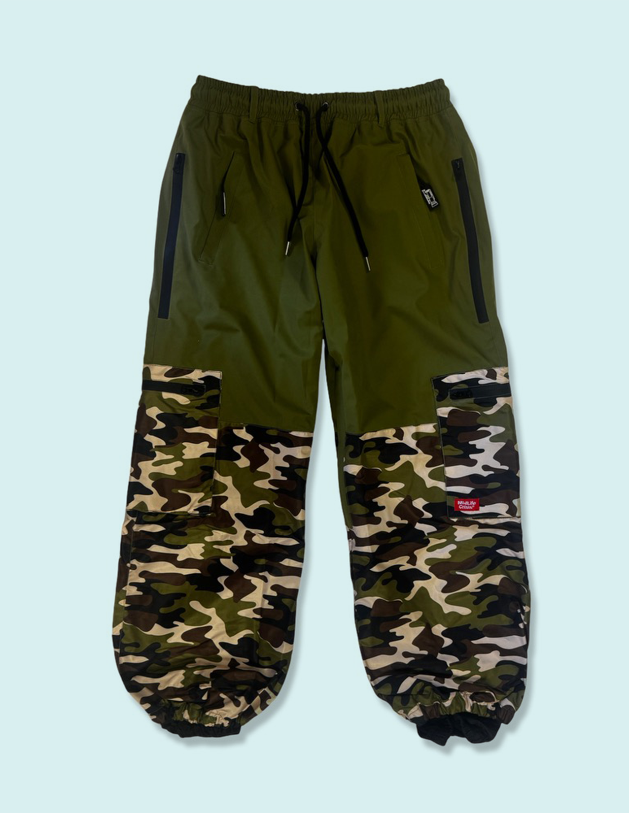 Block Snowboard Pants - Camo | Midlife Crisis