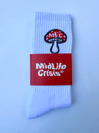 Shroomin’ Socks - white