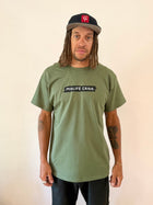 Scribble Tee - Olive