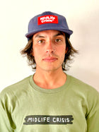 Block 5 Panel Cap - Navy