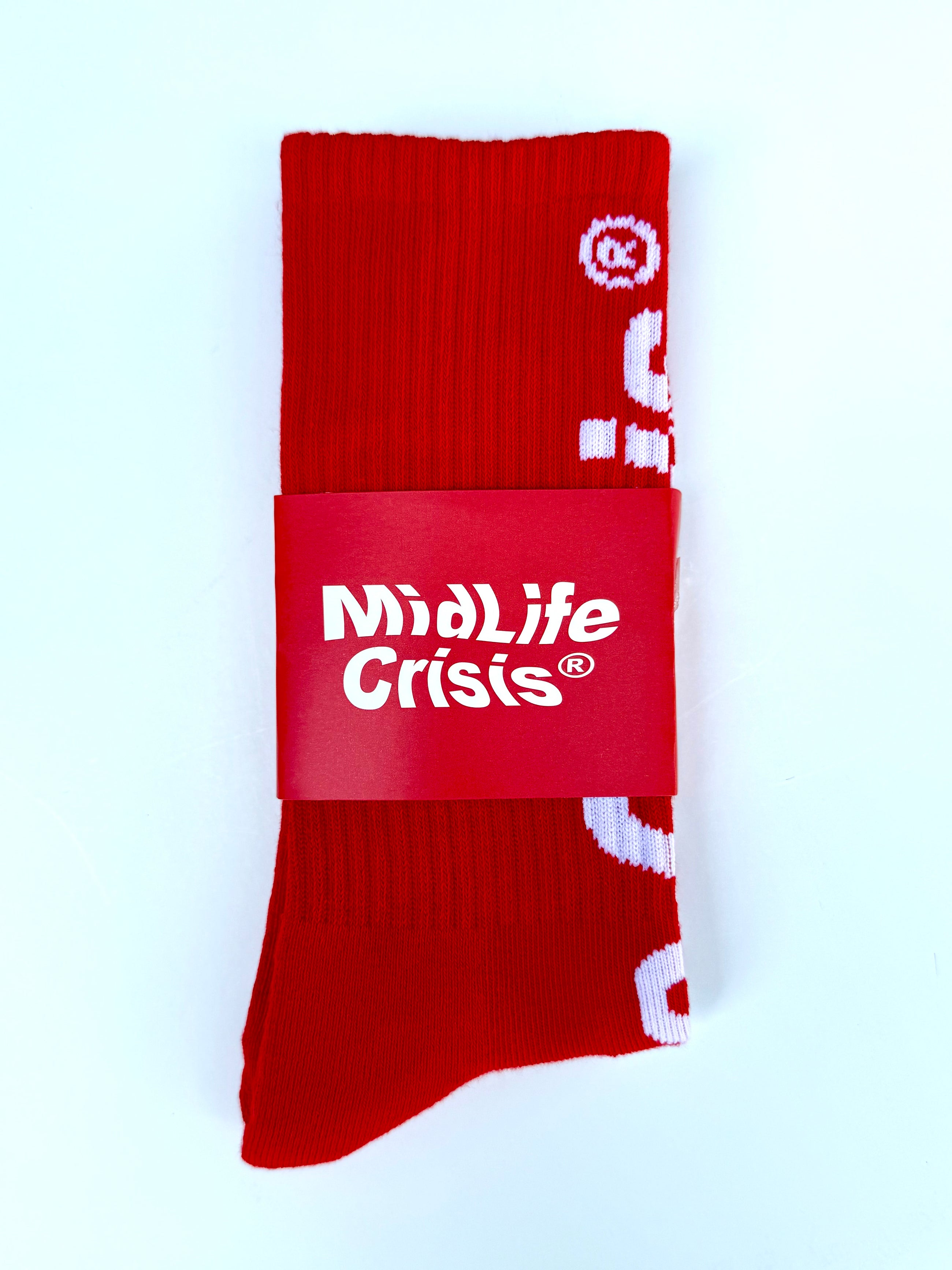 Reverse Sock - Red