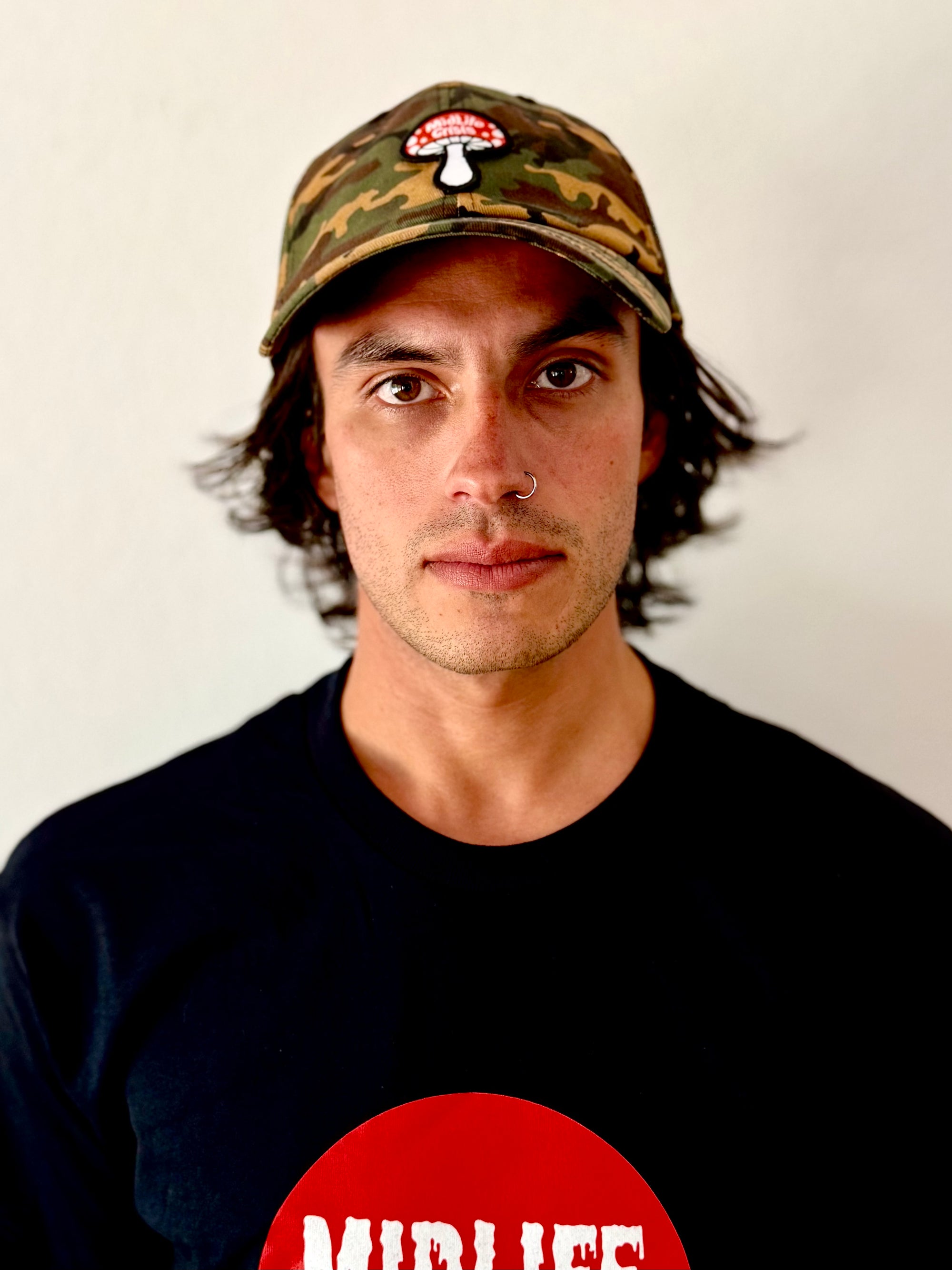 Shroomin’ Dad Cap - Forest Camo