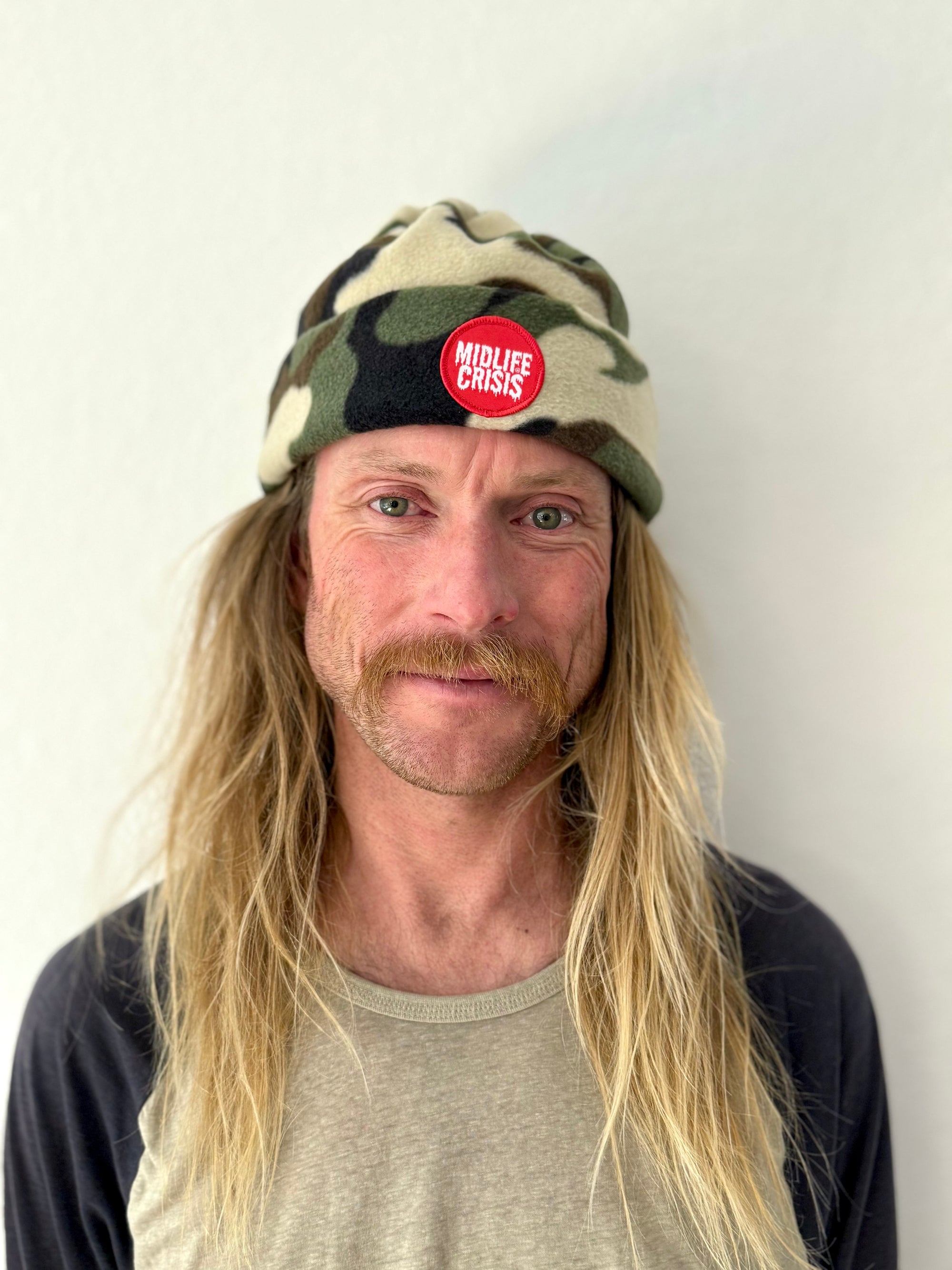 Handmade Camo Fleece Beanie/Neck Gaiter