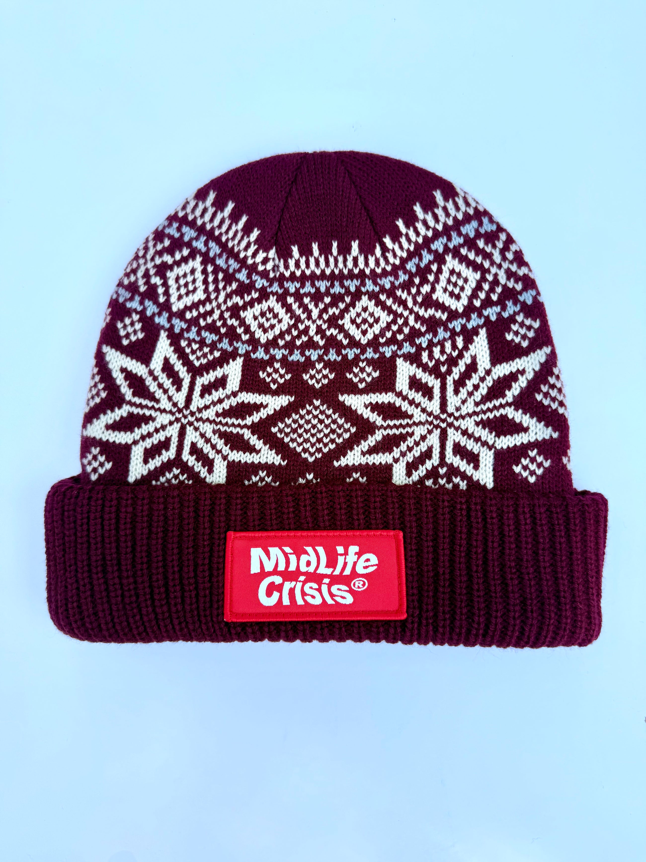 Cuff Beanie - Snowflake