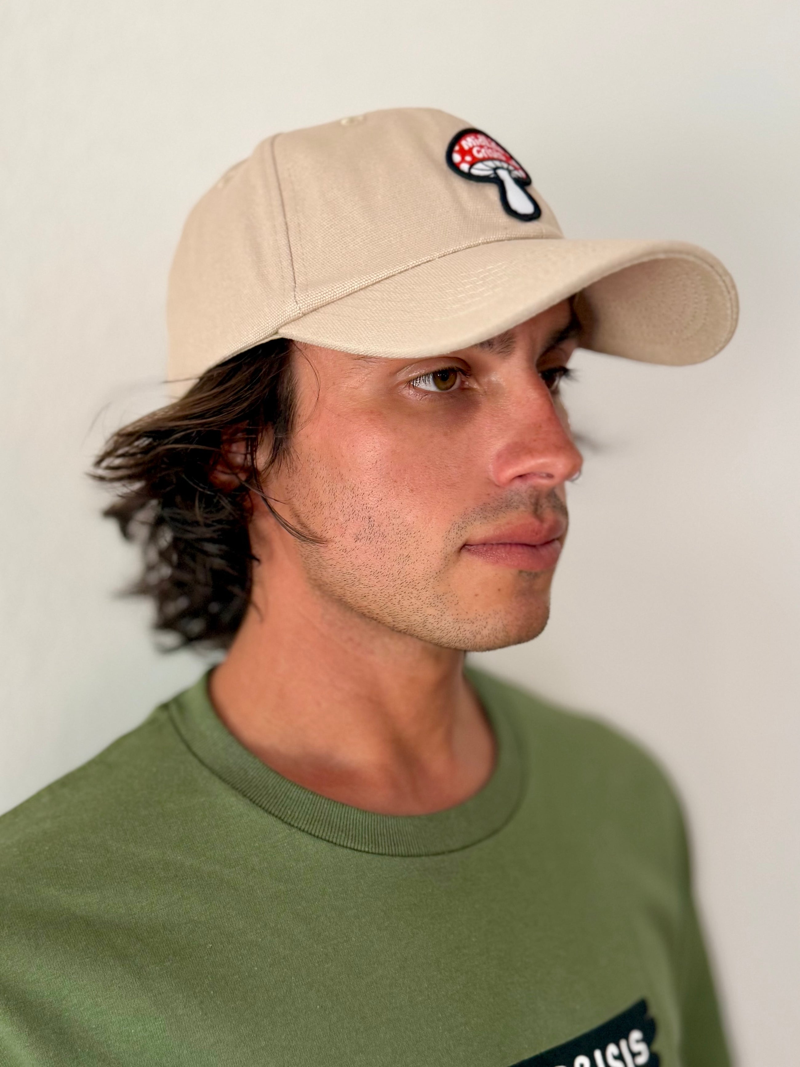 Shroomin’ Dad Cap - Bone