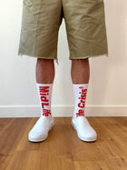 Reverse Sock - White
