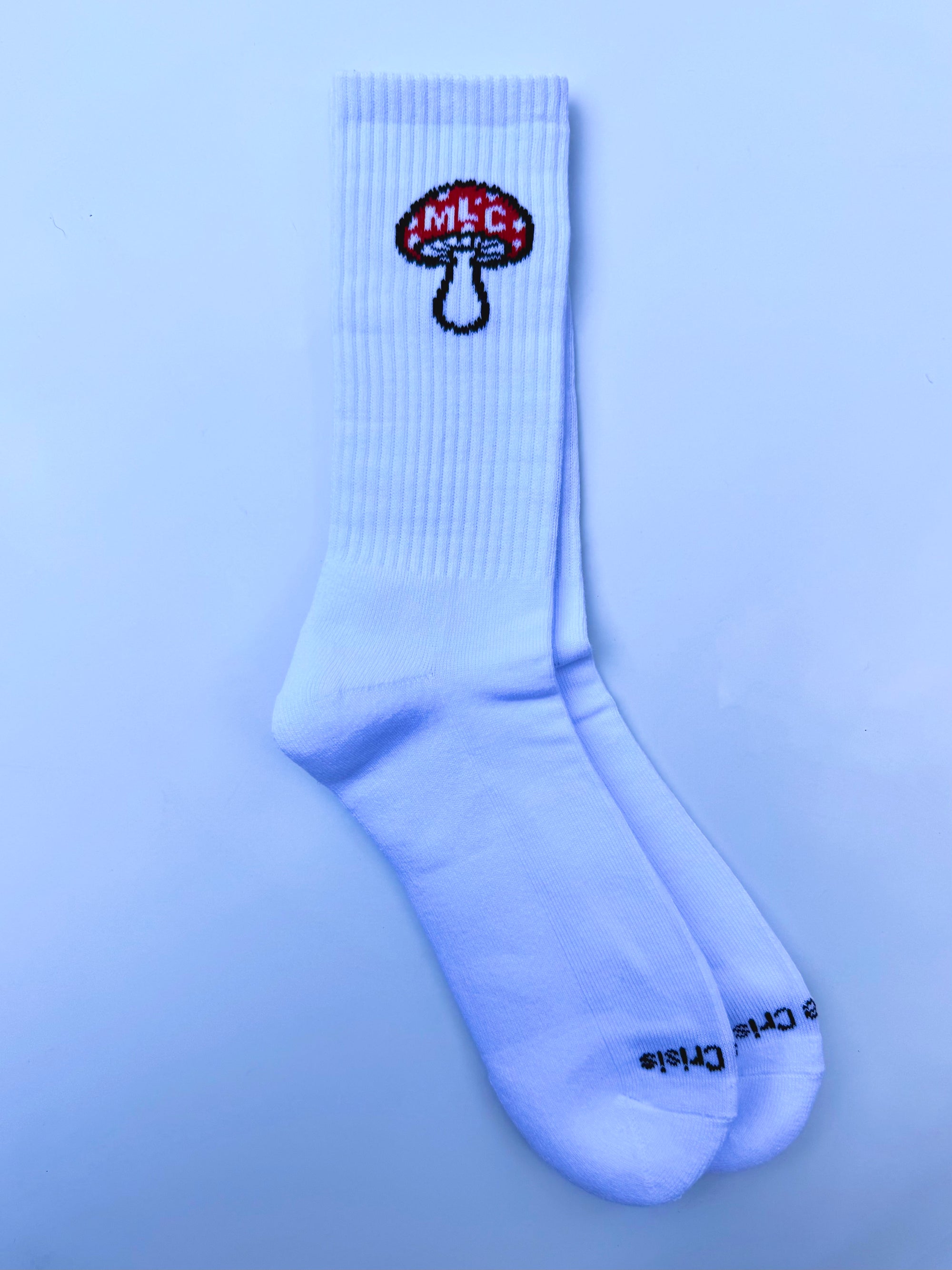 Shroomin’ Socks - white