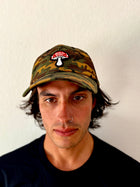 Shroomin’ Dad Cap - Forest Camo