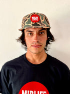 Drip 5 Panel Cap - Duck Camo