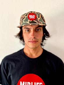 Drip 5 Panel Cap - Duck Camo