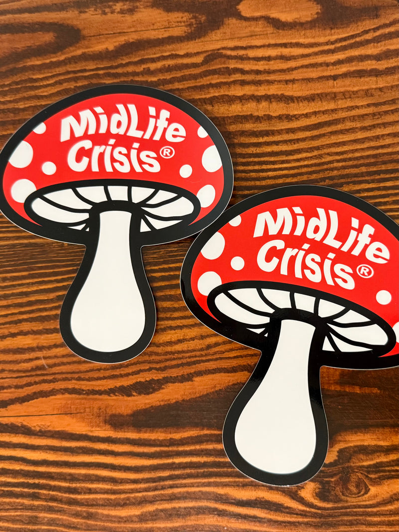 Large Shroomin’ Stickers (2 stickers) 7”x6”