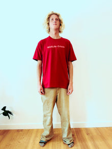 Crooked Tee - Red