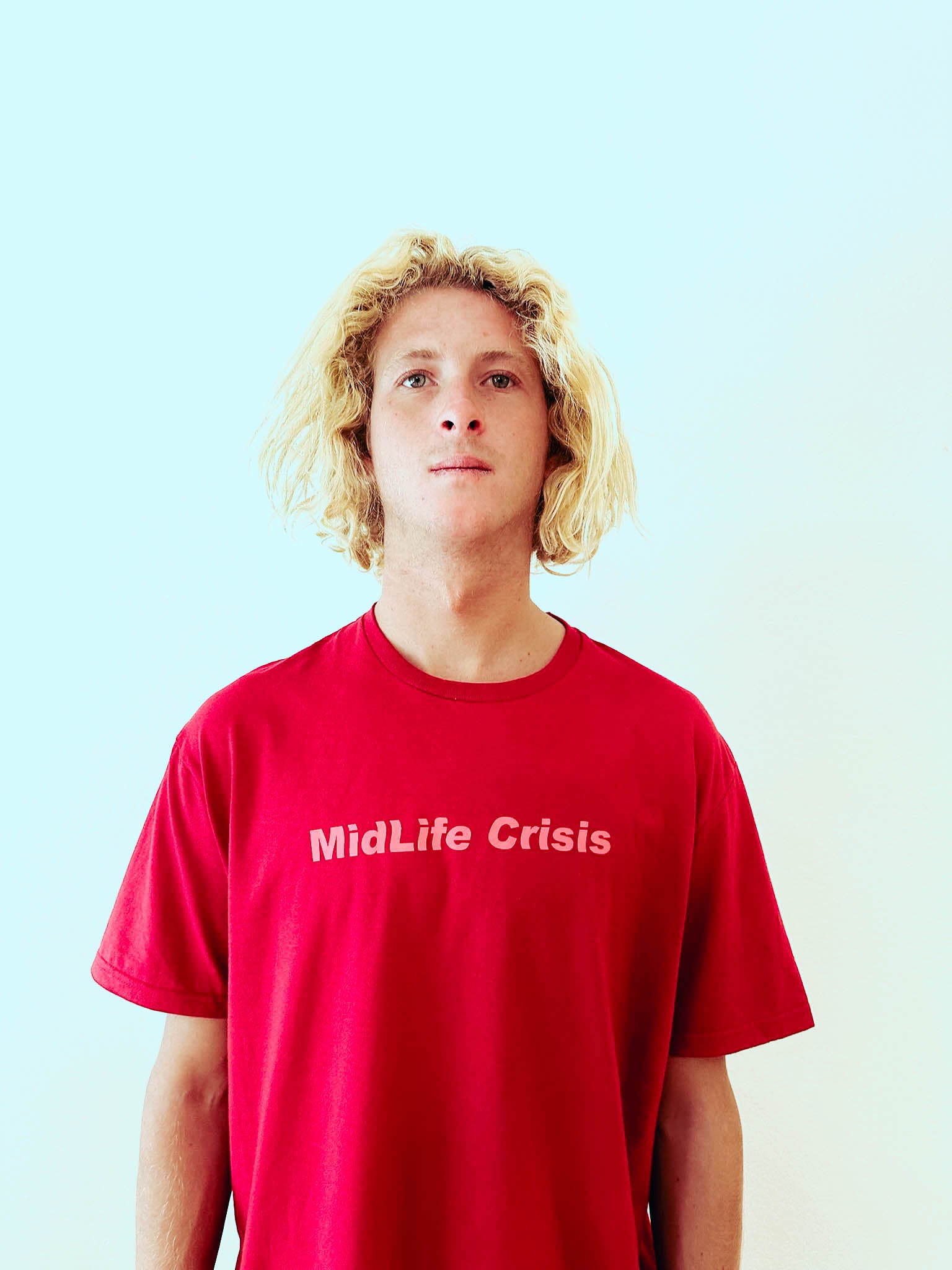 Crooked Tee - Red