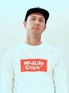 Block Long Sleeve - White