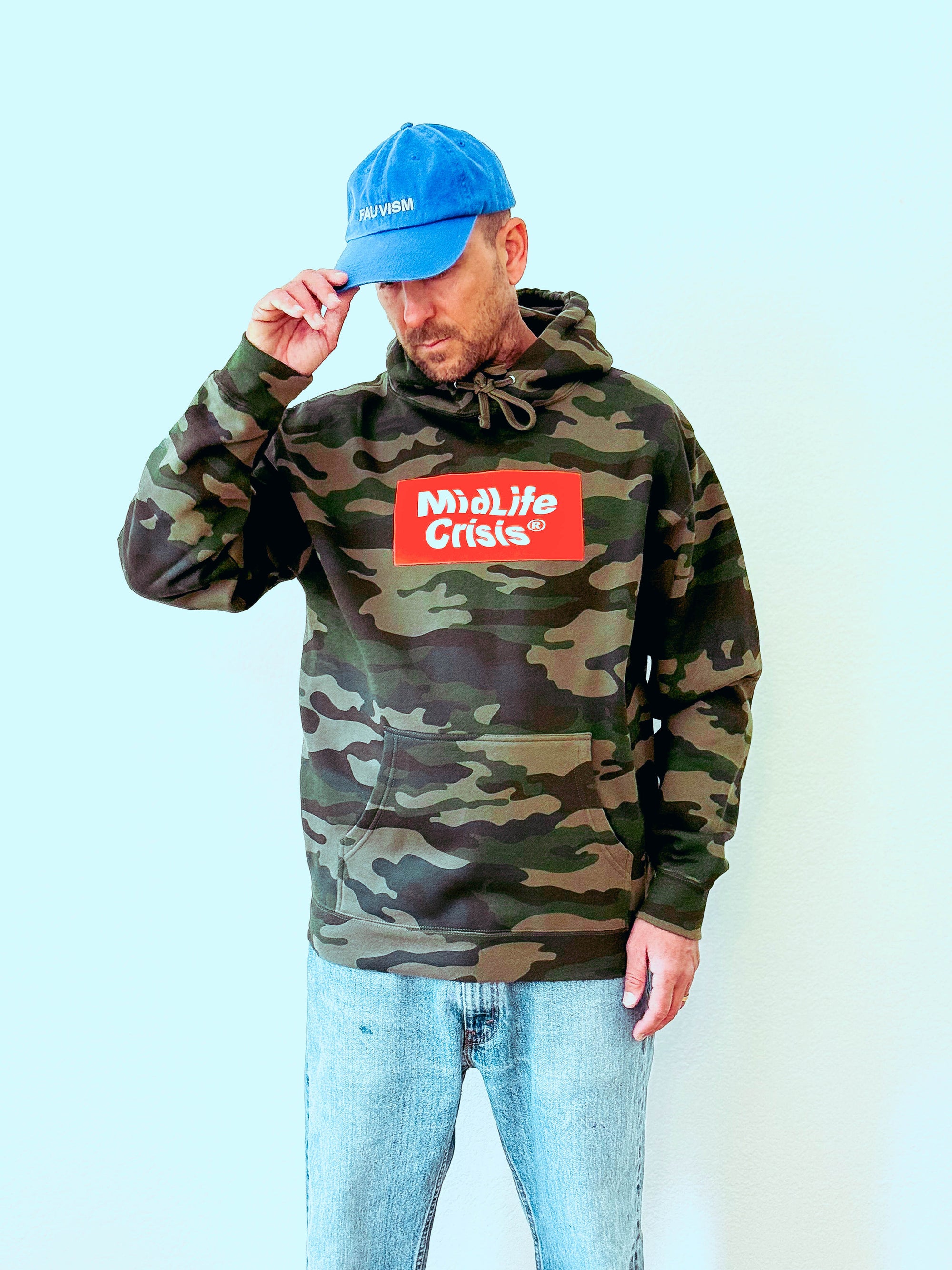 Block Hoodie - Camo