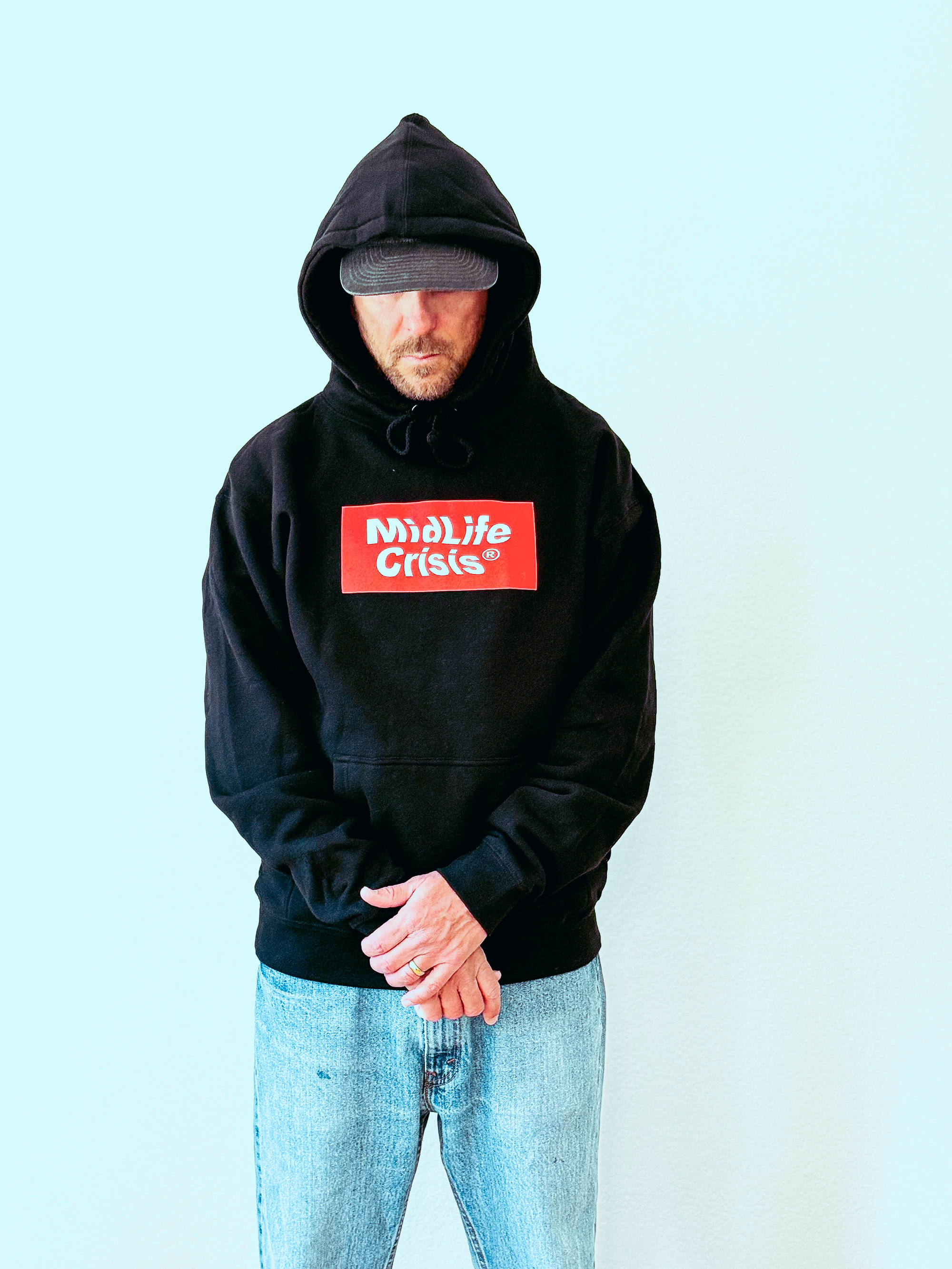 Block Hoodie - Black