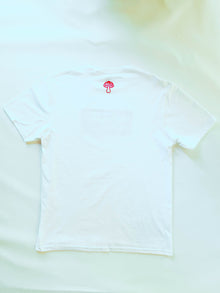 Block Tee - White