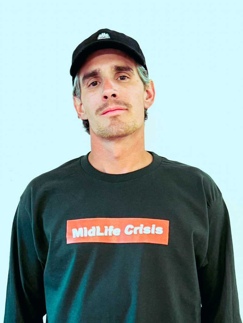 Crooked Block Long Sleeve - Forest Green