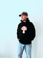 BIG Shroomin' Hoodie - Black
