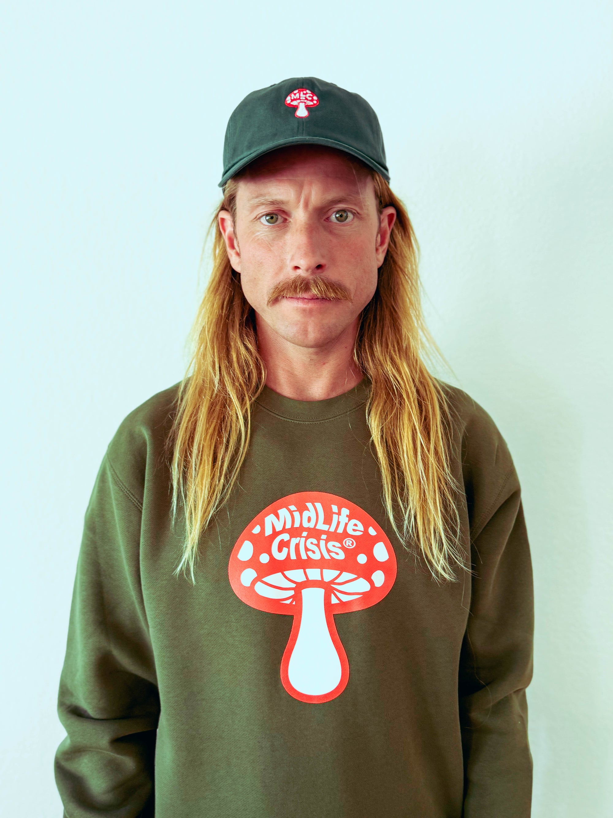 BIG Shroomin' Crew - Olive