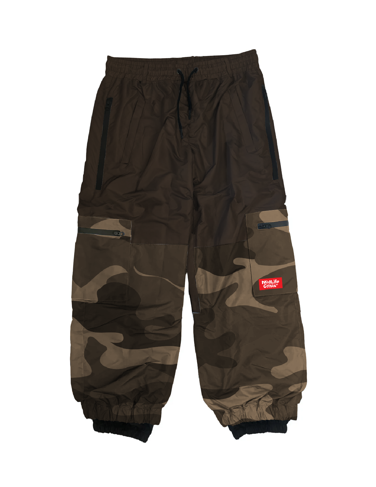 Block Snowboard Pants - BIG Camo Tree Trunk