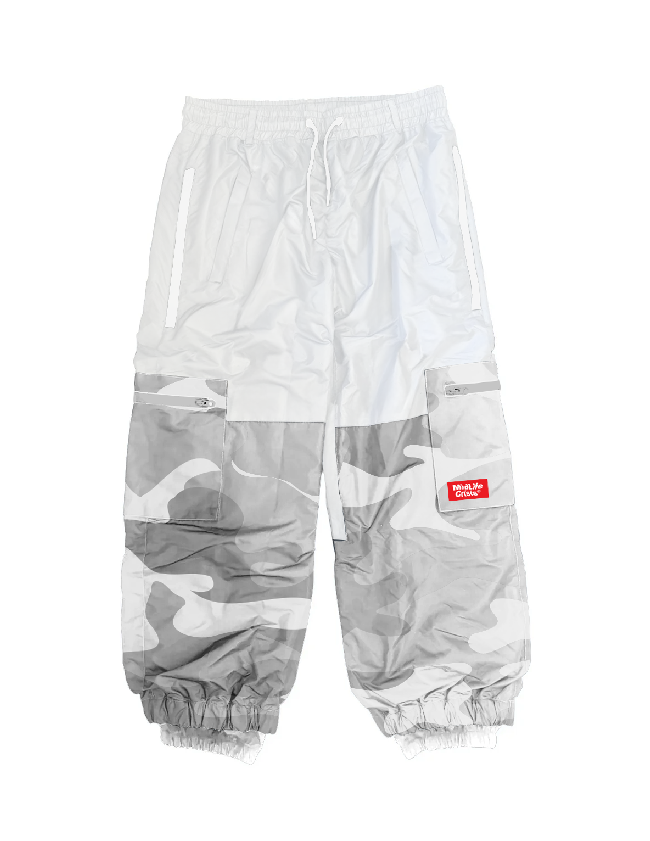 Block Snowboard Pants - BIG Camo Whiteout