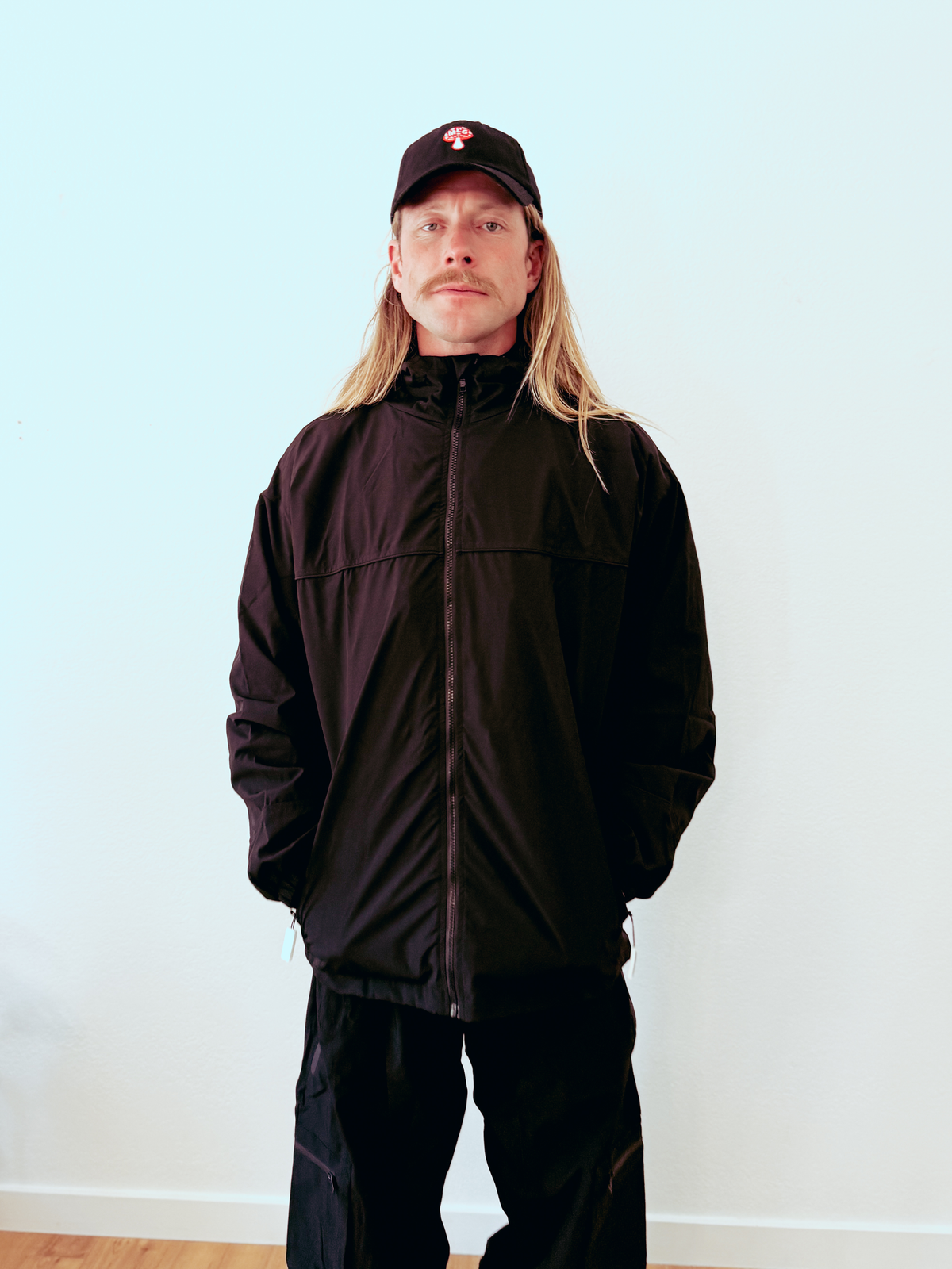 Block Snowboard Jacket - Solid Black