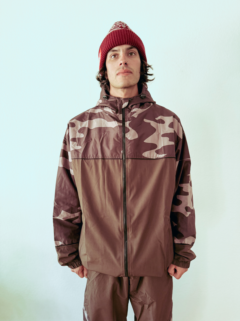 Block Snowboard Jacket - BIG Camo Tree Trunk
