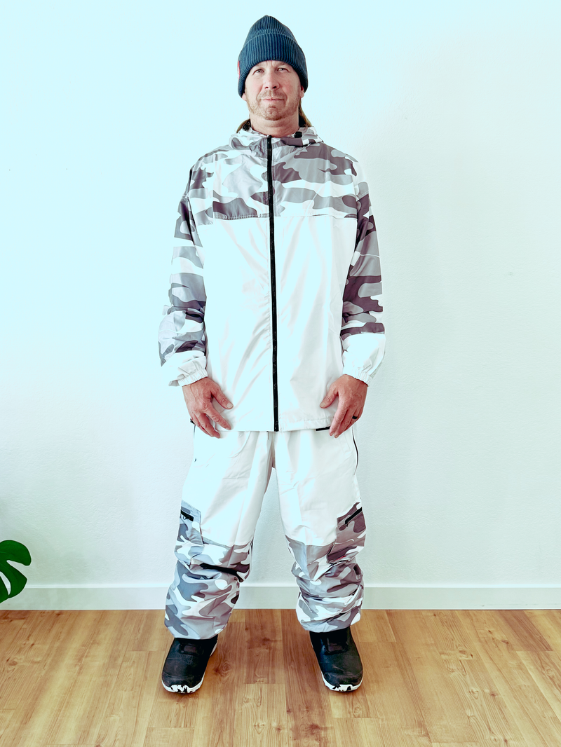 Block Snowboard Jacket - BIG Camo Whiteout
