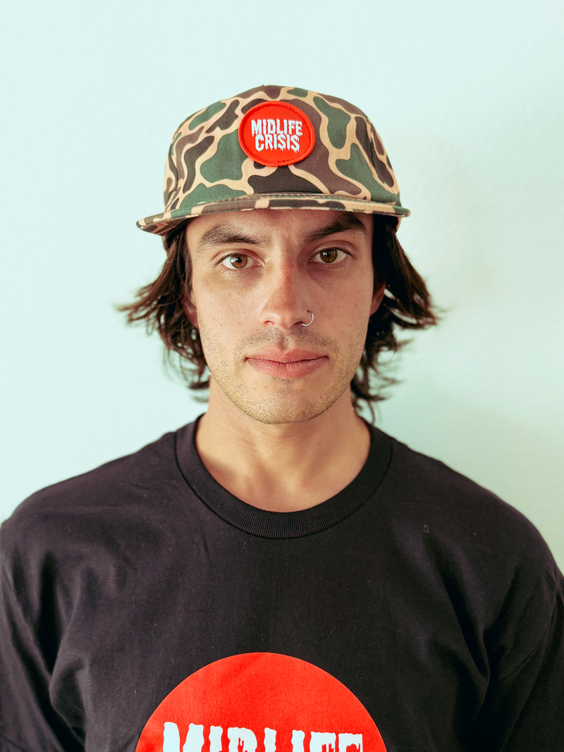 Drip 5 Panel Cap - Duck Camo