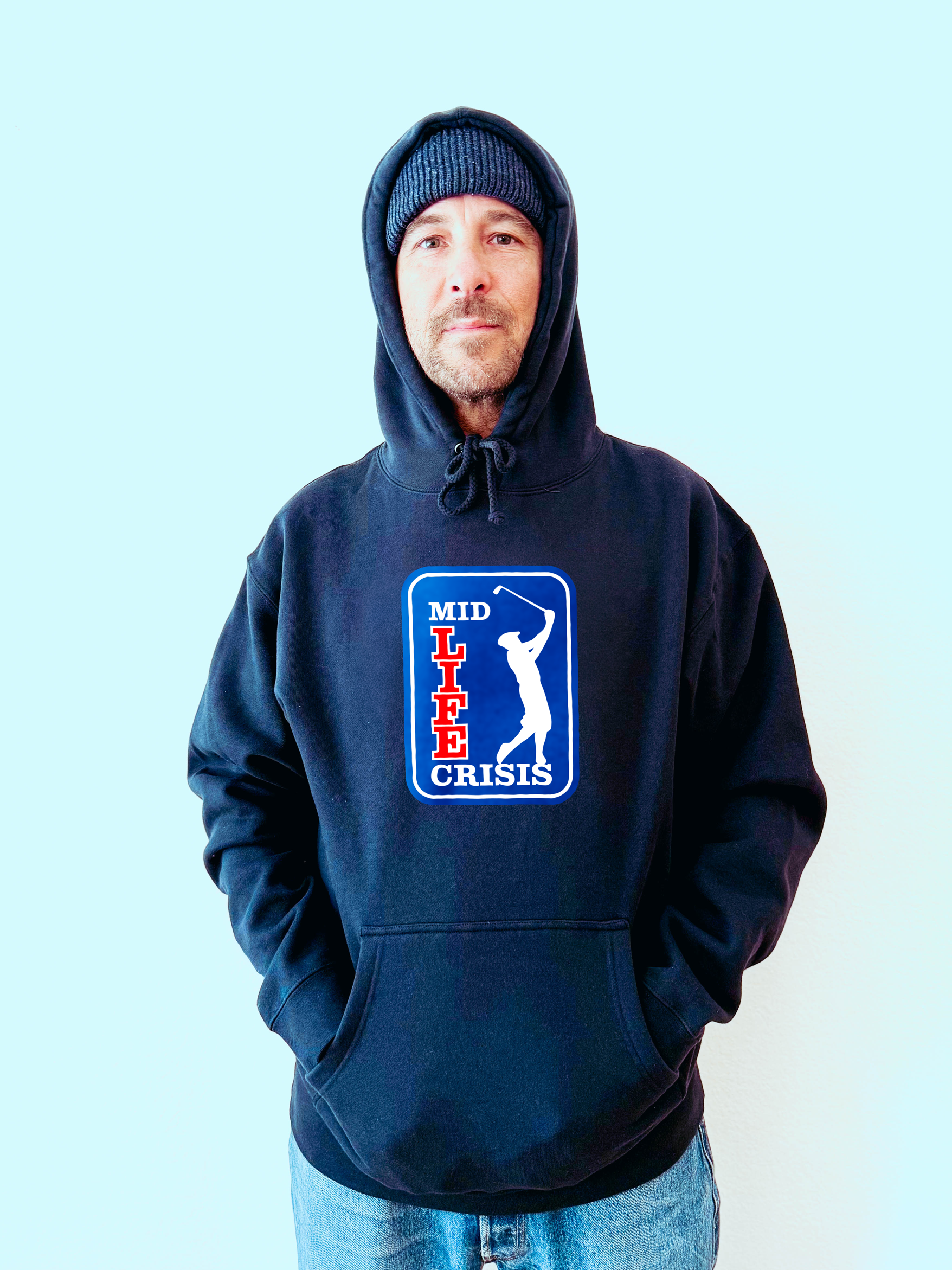 FORE! Hoodie - Navy