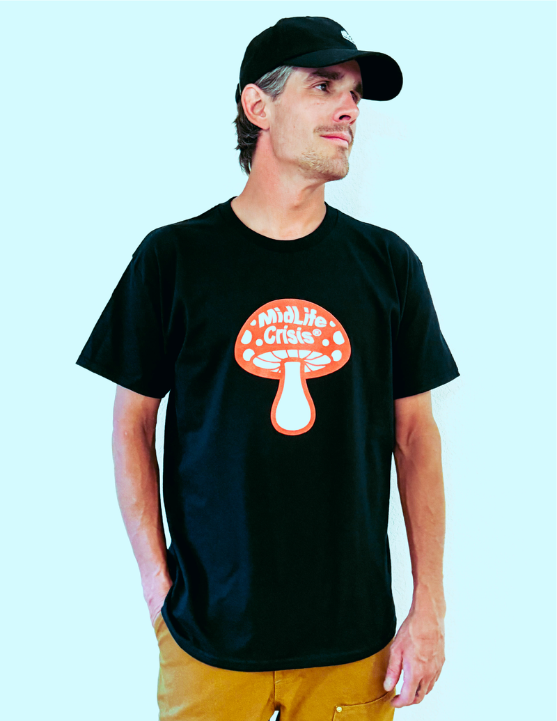 BIG Shroomin' Tee - Black