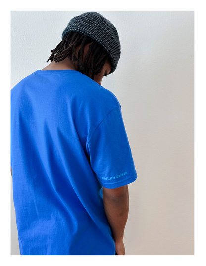 Faded Tee - Royal Blue