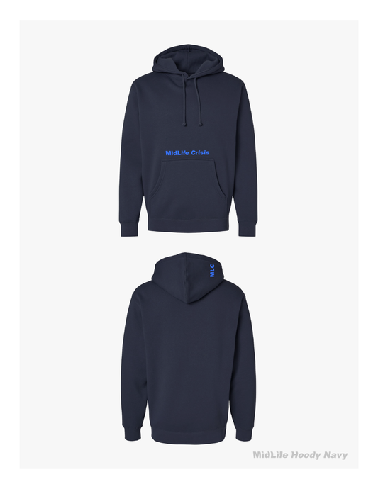 MidLife Hoody - Navy