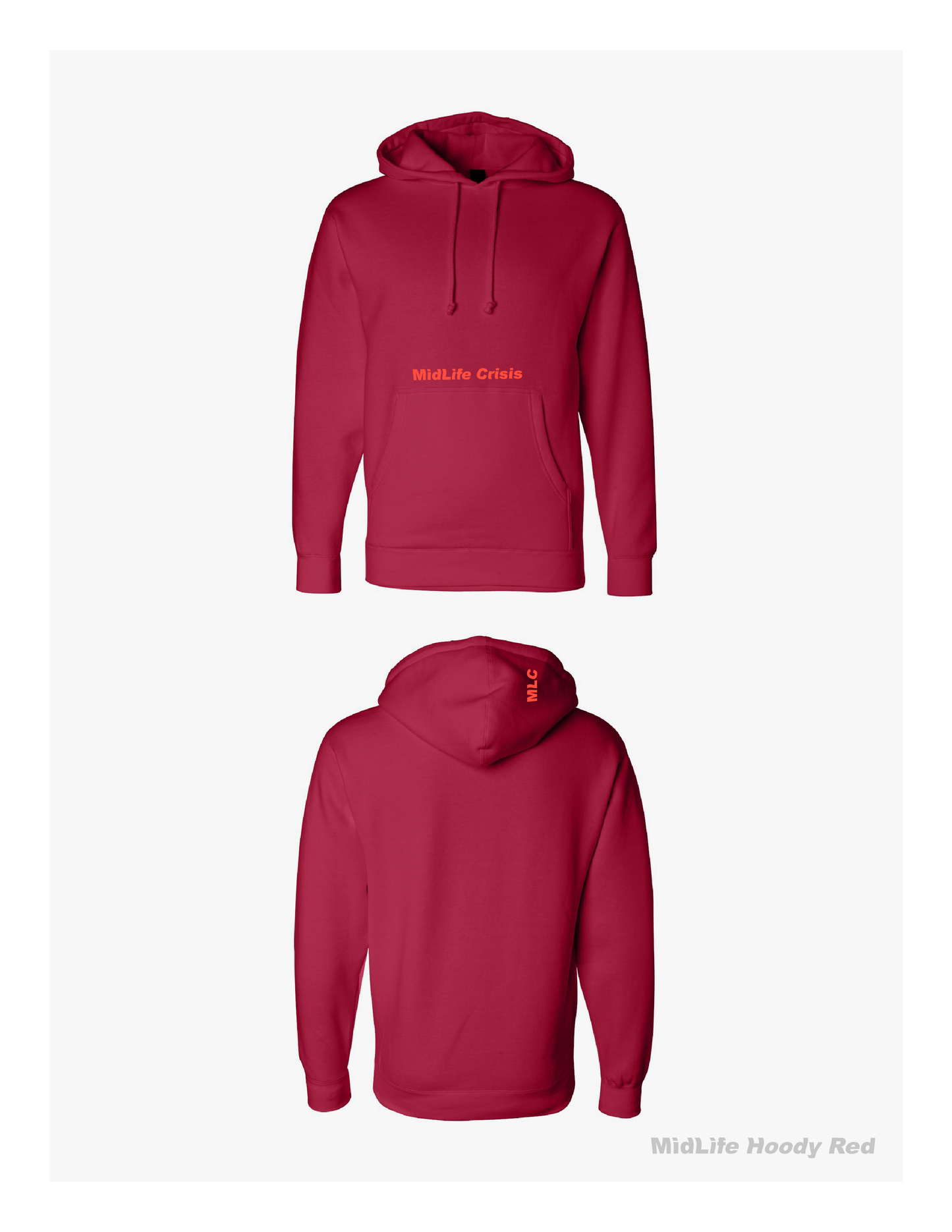 MidLife Hoody - Red