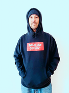 Block Hoodie - Navy