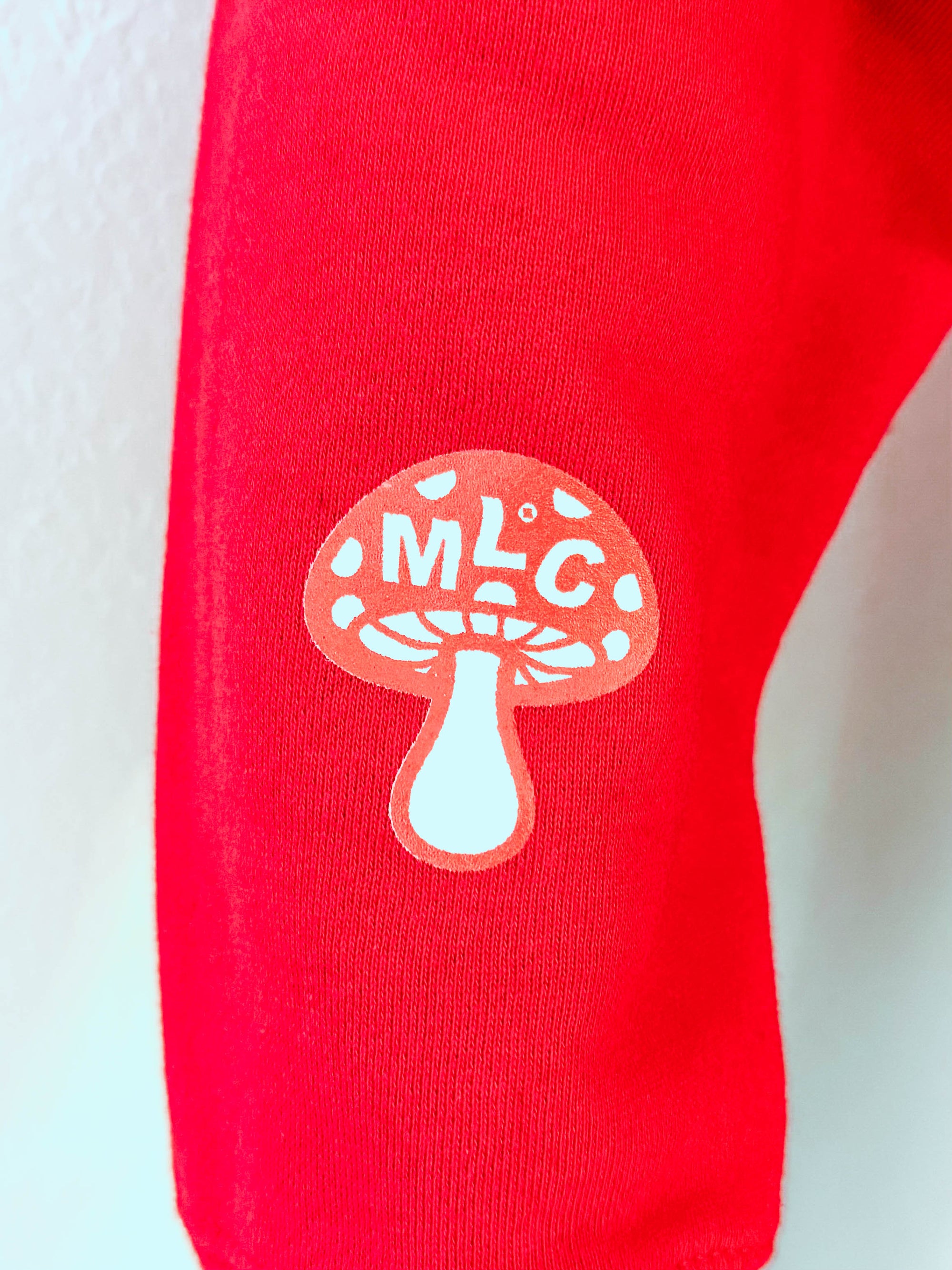 Block Hoodie - Red