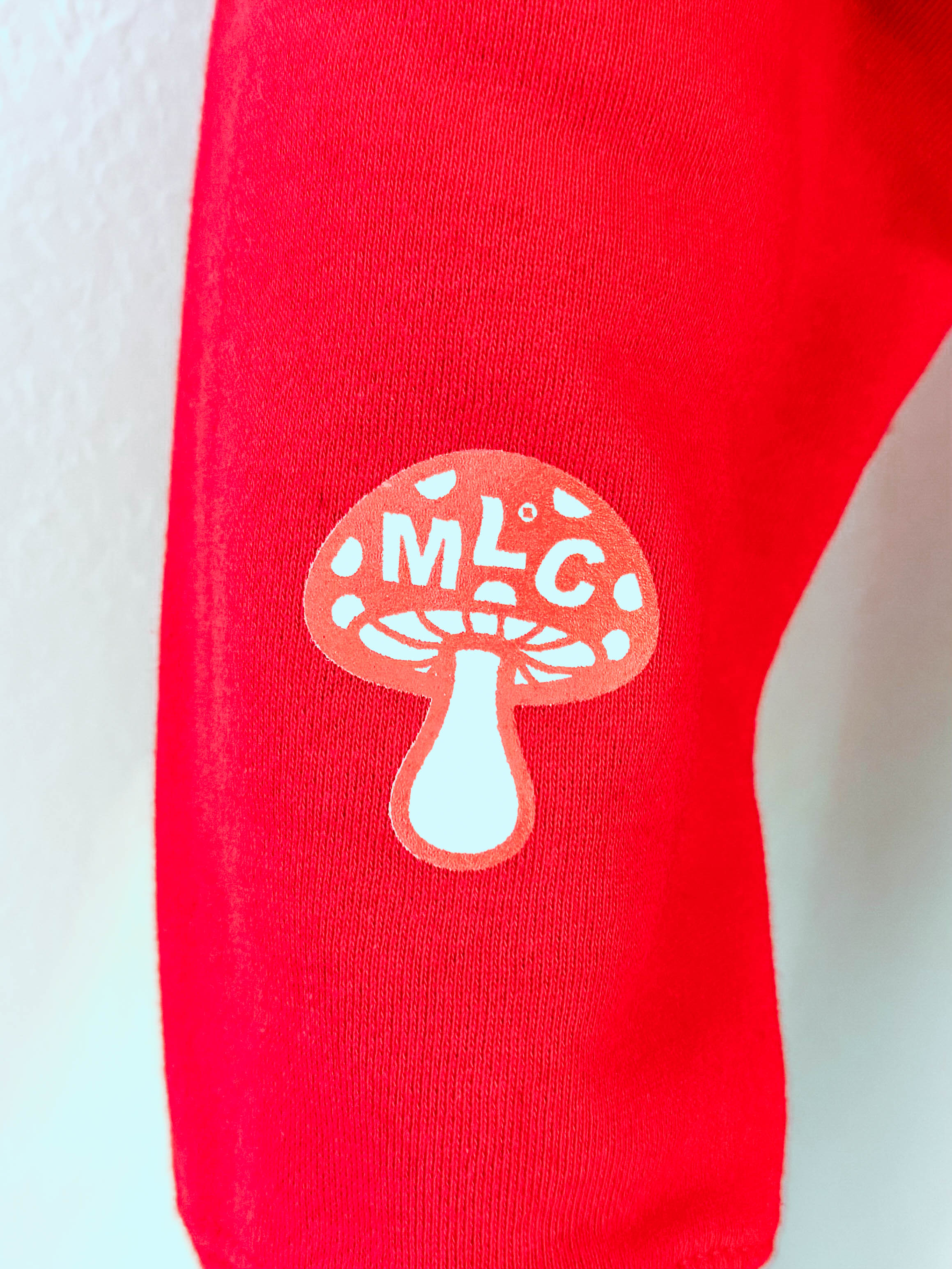 Block Hoodie - Red