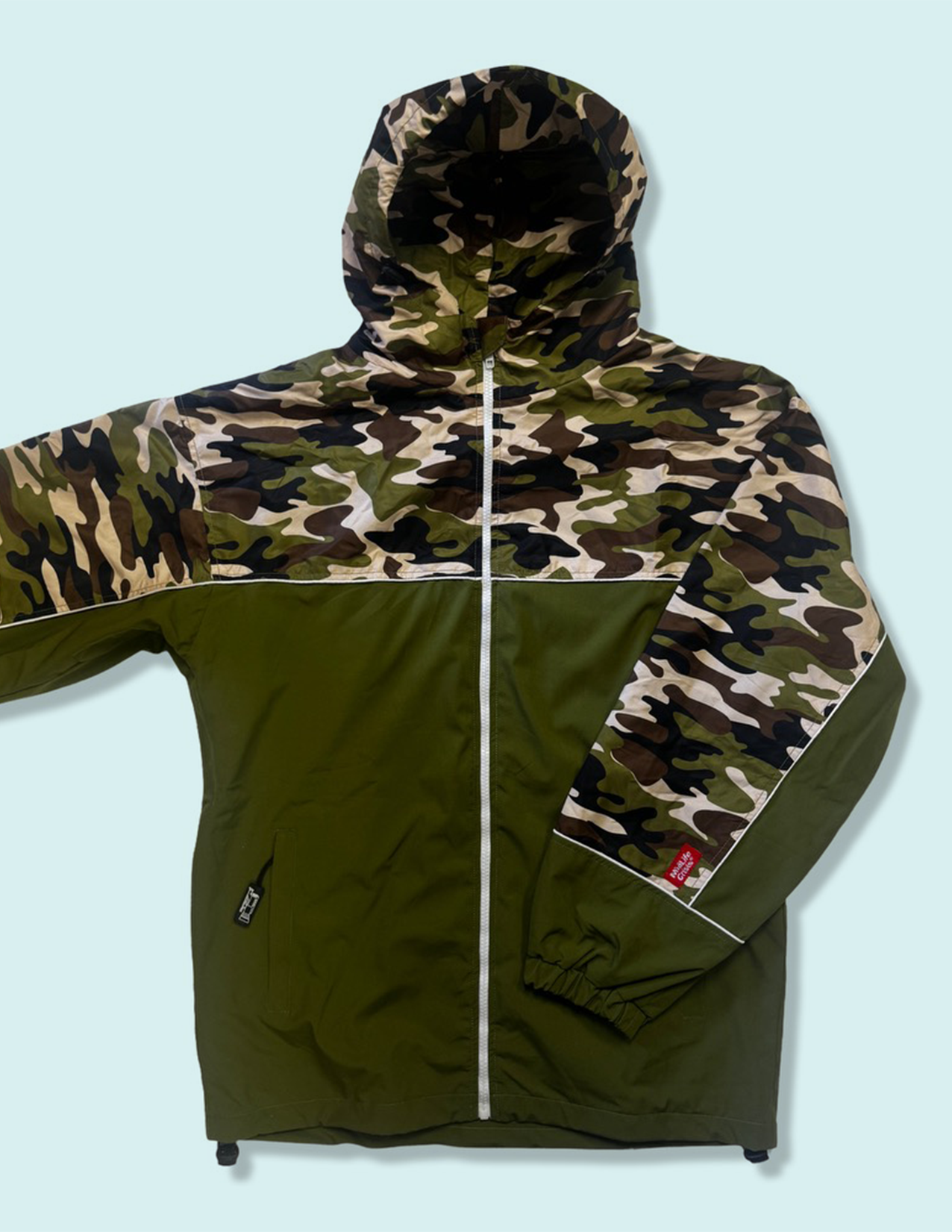 Block Snowboard Jacket - Camo