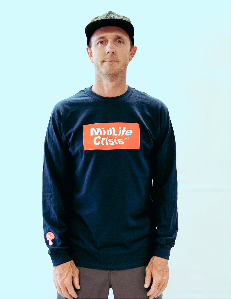 Block Long Sleeve - Navy